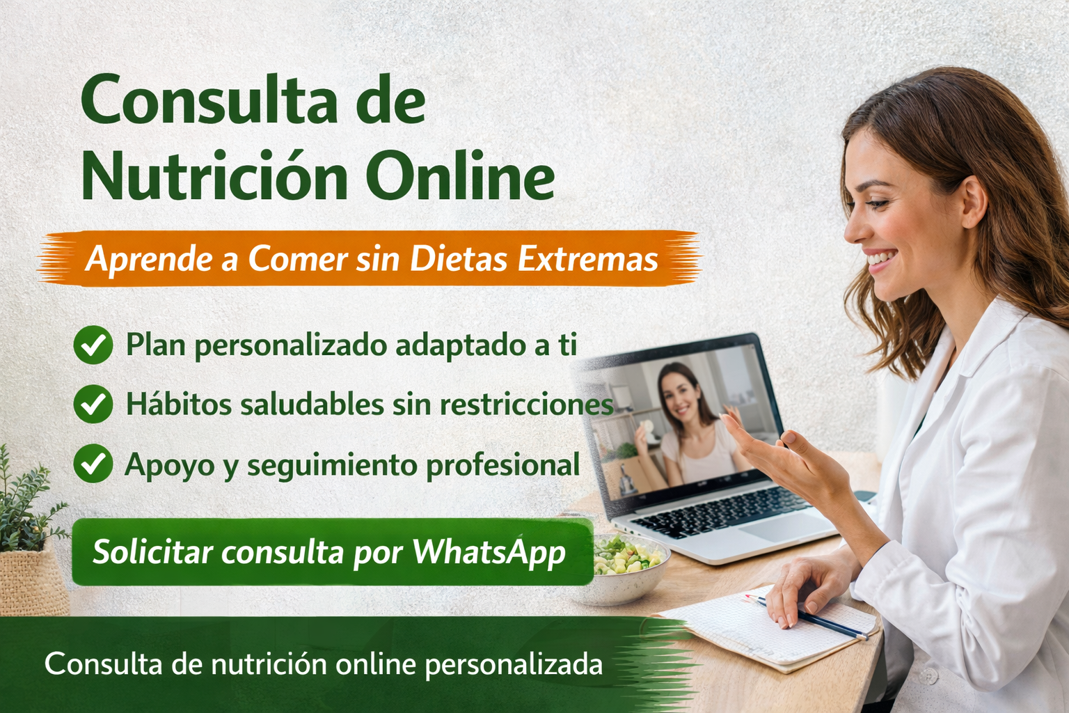 Consulta de nutrición online