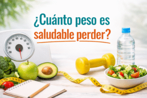 ¿ cuánto peso es saludable perder?