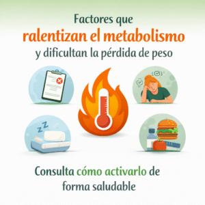 Factores que ralentizan el metabolismo