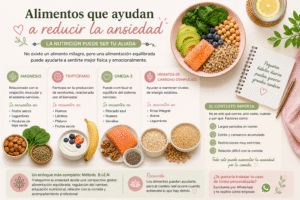 Alimentos que ayudan a reducir la ansiedad